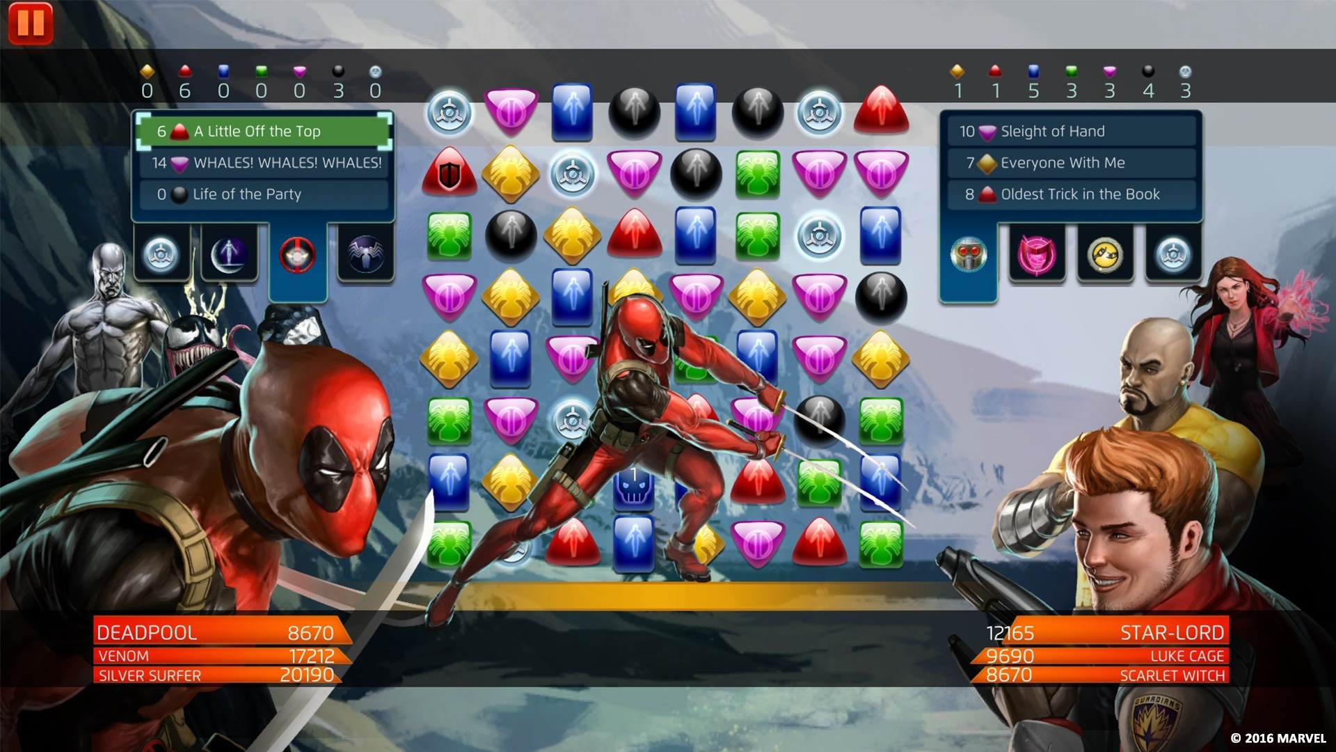 Marvel Puzzle Quest: Dark Reign